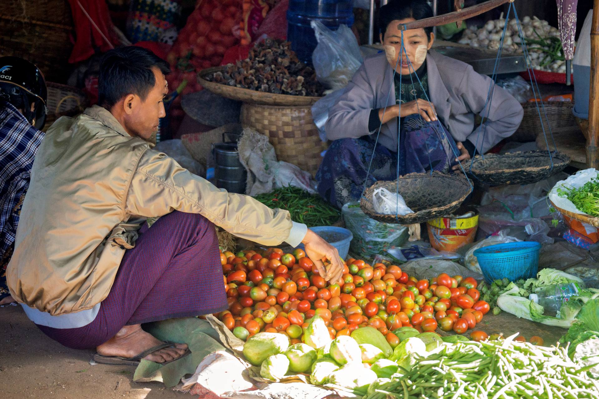 Markthalle von Nyaung U